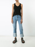 scoop neck tank top