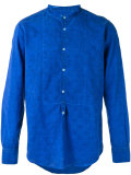 band collar shirt 
