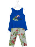 tucan print tracksuit set