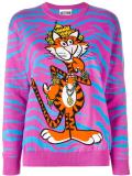 tiger intarsia jumper