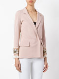 embellished cuff blazer