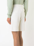 woven track shorts