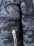 camouflage print padded jacket 