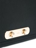 flap closure shoulder bag