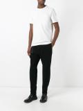 strap detail trousers