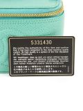 embossed logo vanity case