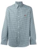 gingham button down shirt