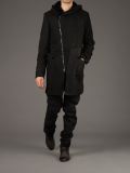 hooded coat