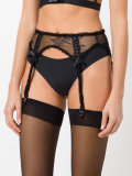 lace suspender belt 