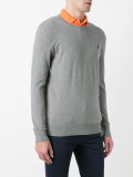 embroidered logo jumper 
