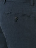 slim-cut suit