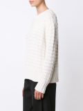 crop stitch sweater