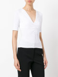 ruched front T-shirt