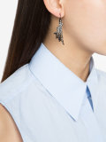 web earrings