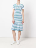 striped polo dress