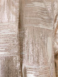 metallic cropped sleeve coat