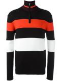 block stripe jumper
