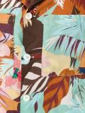 tropical print shirt