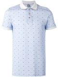boat print polo shirt