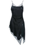 lace trim slip dress