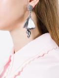 'Mini Impatiens Flower' earrings
