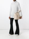 flap closure tote