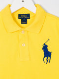 logo embroidered polo shirt