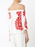 floral print blouse