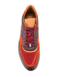 paneled sneakers 