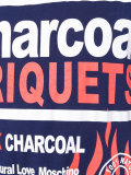 charcoal print T-shirt