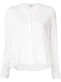loose style buttoned cardigan