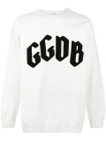 appliqué logo sweatshirt