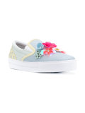 floral slip-on sneakers
