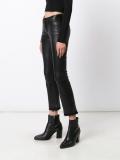 cropped flared trousers