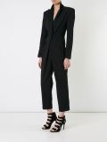 tailored one button jumpsuit