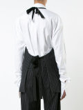 tailored apron top 