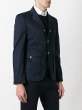 brass button jacket