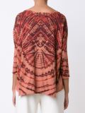 tie-dye print top 