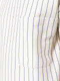 pinstripe pocket blouse 