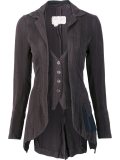 fitted waistcoat jacket