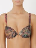 printed bikini top