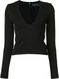 v neck jersey