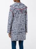 hooded cardigan