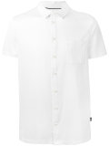 front pocket plain shirt 