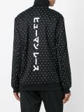 'Hu Race' printed track jacket