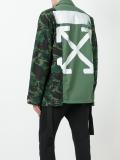 camouflage print cargo jacket