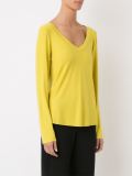 v-neck blouse