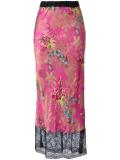 Romance Was Born x Ultra Violet 'Tenderly Brocade' skirt