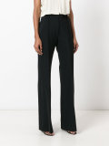 tailored straight trousers