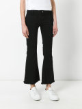 'Penelope' cropped flared jeans